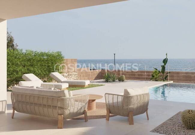 Elegant Villas with Pools in a Beachfront Complex in Almeria