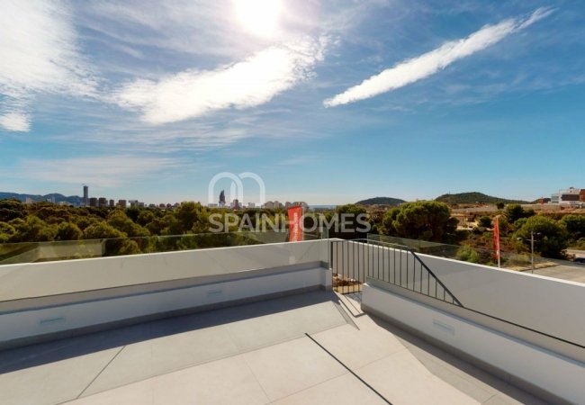 Luxury Villas with Private Pool, Basement and Solarium in Finestrat