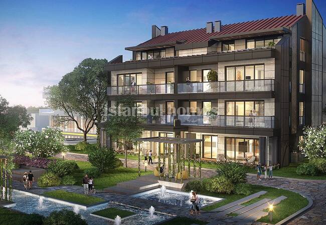 Specially-designed Real Estate Intertwined with Nature in Istanbul