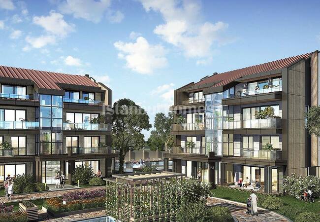 Specially-designed Real Estate Intertwined with Nature in Istanbul