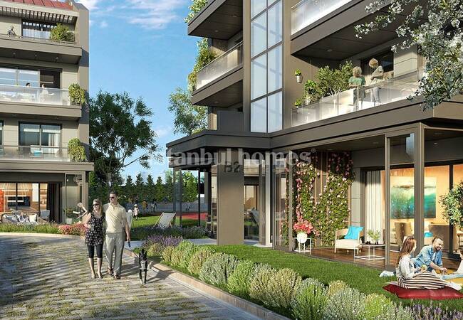 Specially-designed Real Estate Intertwined with Nature in Istanbul