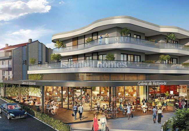 Specially-designed Real Estate Intertwined with Nature in Istanbul