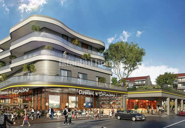 Specially-designed Real Estate Intertwined with Nature in Istanbul