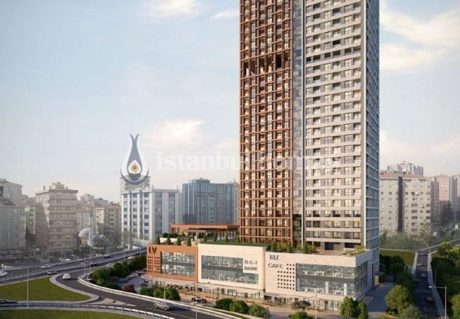 Kozyatağı, Kadıköy'de Panoramik Şehir Manzaralı Yatırımlık Daireler 2