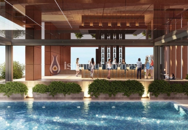 Kozyatağı, Kadıköy'de Panoramik Şehir Manzaralı Yatırımlık Daireler 12