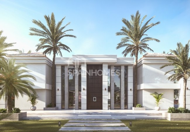 Benahavis'te Manzaralı Lüks Tasarımlı Çevre Dostu Villa 3