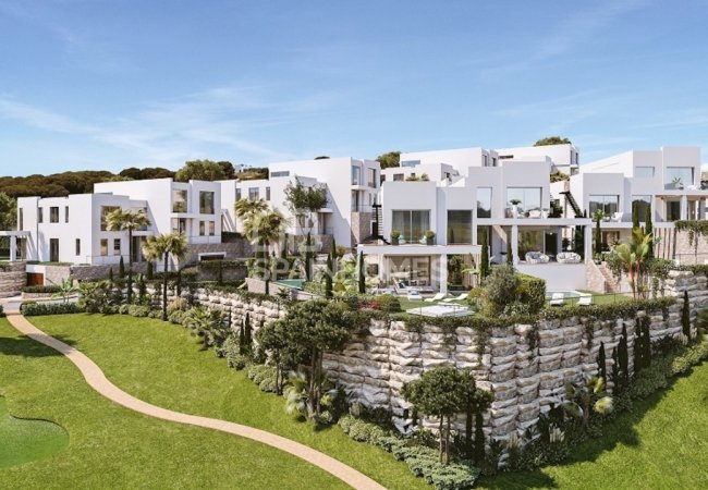 Contemporary Villas in Mijas with Sea, Golf and Mountain Views 6