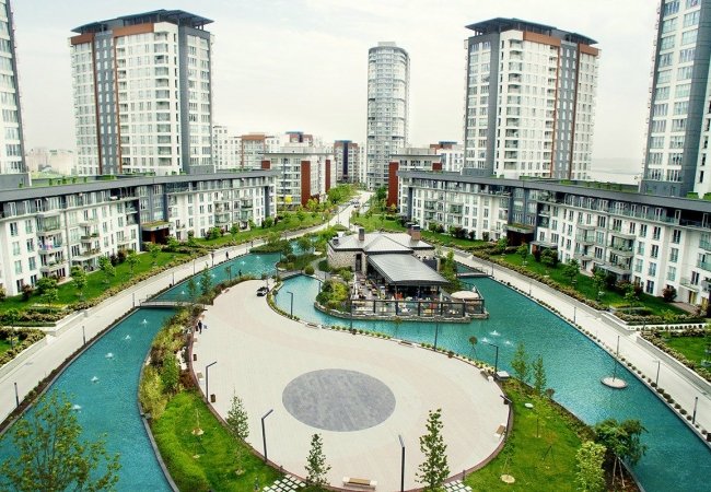 آپارتمان های منحصر به فرد در بزرگترین مجتمع استانبول 1