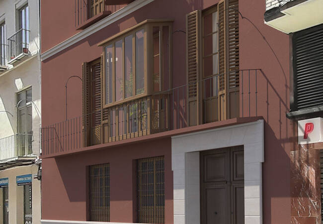 Современные Апартаменты в Малаге с Видом на Город 1