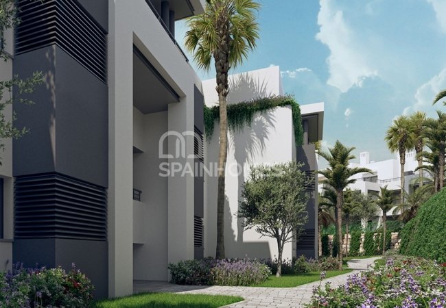 Casares Málaga'da Dağ Manzaralı Beyaz Eşyalı Daireler 4