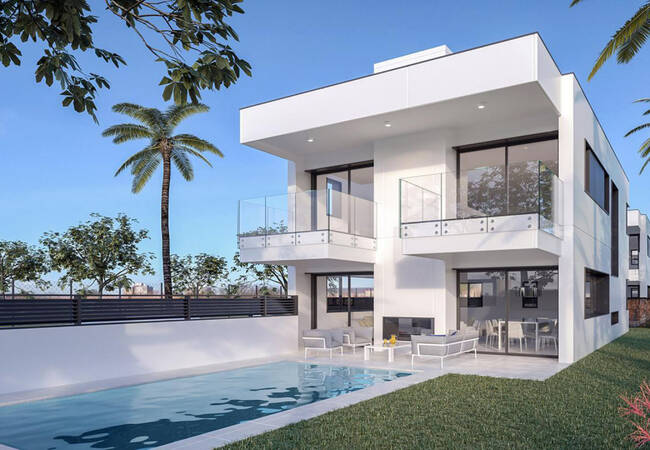 New Contemporary Villas in Marbella with Great Privileges 1