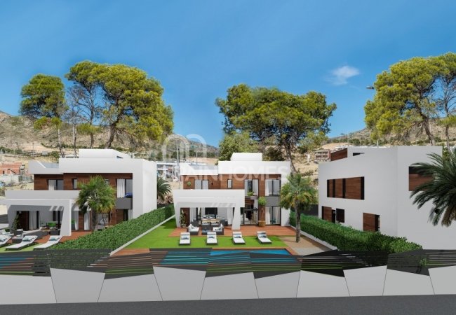 Benidorm Merkezine ve Sahile Yakın Müstakil Villalar 5