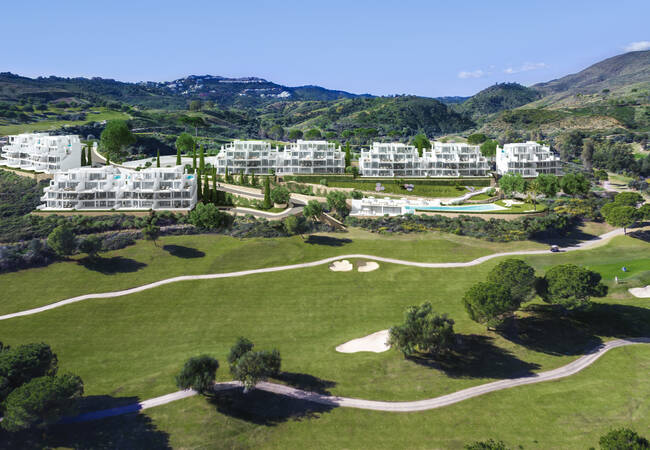 Well Located Golf Apartments in a Secure Residential Complex in Mijas 1