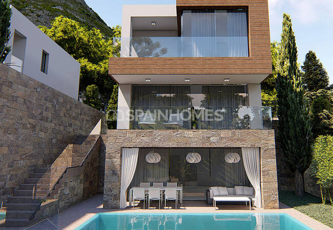 Villas 3 Et 4 Chambres Avec Ascenseur Privé À Malaga 2