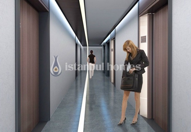 伊斯坦布尔 Levent 的保证租金 A+ 公寓 4