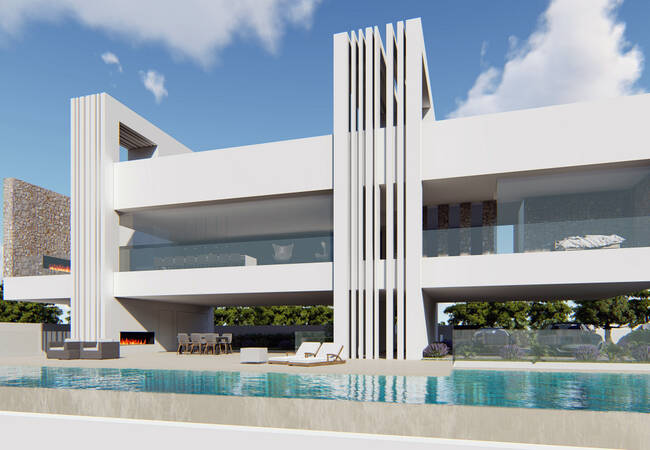 Villa Privada De Diseño Moderno Y Lujoso En Rojales, Alicante 1