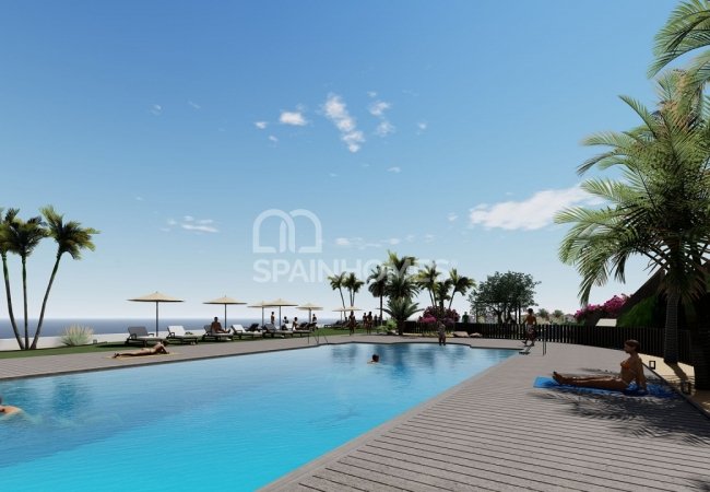 Manilva'da Ayrıcalıklı Konumda Deniz Manzaralı Daireler 2