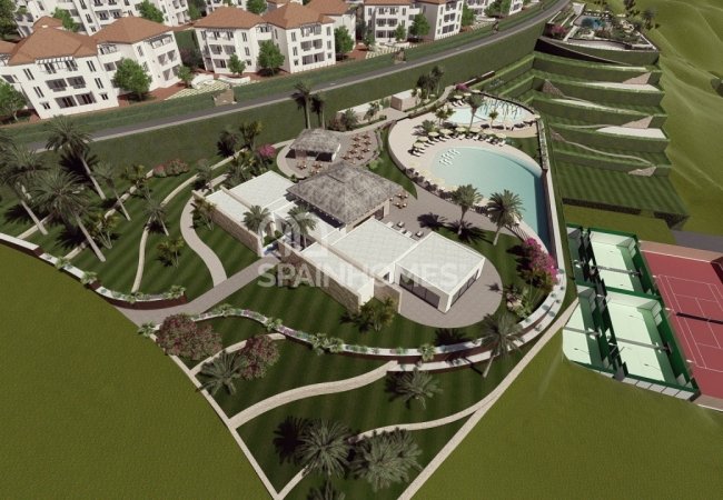 Manilva'da Ayrıcalıklı Konumda Deniz Manzaralı Daireler 15