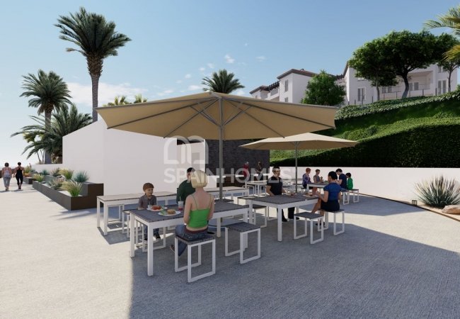 Manilva'da Ayrıcalıklı Konumda Deniz Manzaralı Daireler 23