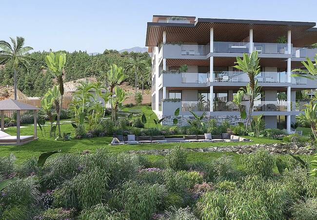 Sea View Apartments in Mijas Costa Surrounded by Pure Nature 1