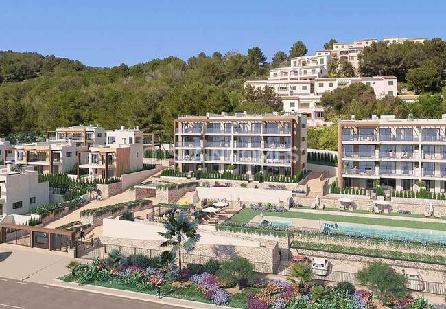 İspanya Mallorca'da Satılık Çağdaş Tasarımlı Villalar 5