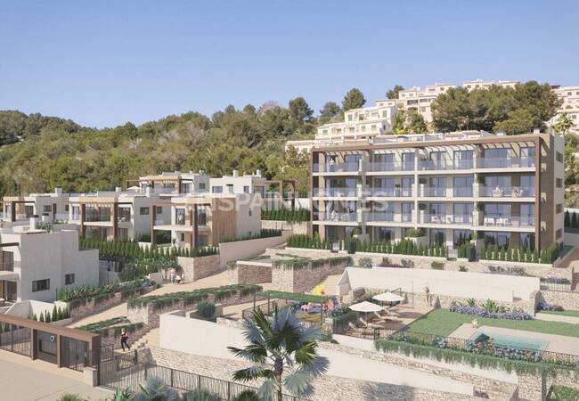 Mallorca'da Sahile Yakın Yüzme Havuzlu Site İçerisinde Daireler 1