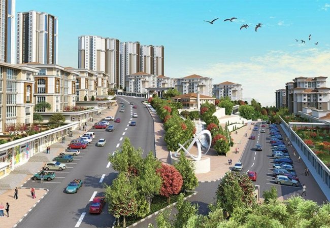 Ready Apartments in Bahcesehir for Sale 1