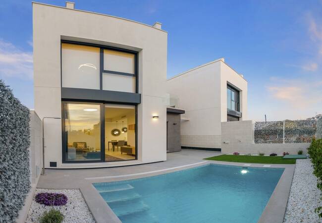 Contemporary Design Detached Houses in Orihuela Costa Alicante 1