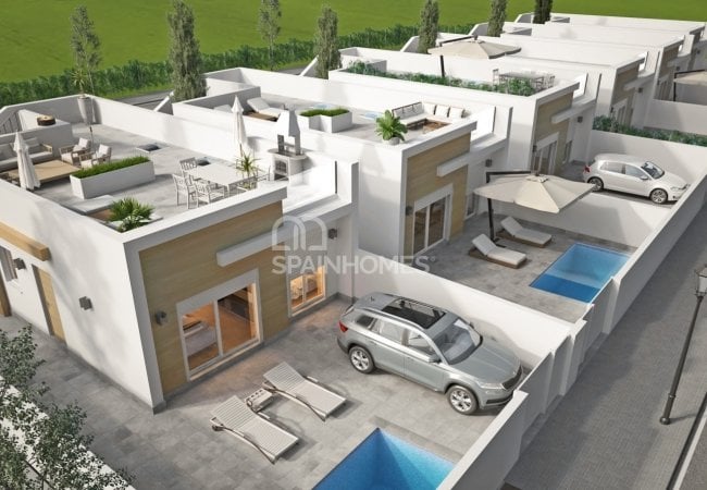 Modern Villas with Swimming Pool for Sale in Avileses Murcia 3