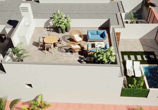 Chalets Adosados Con Piscina En Dolores, Murcia 4