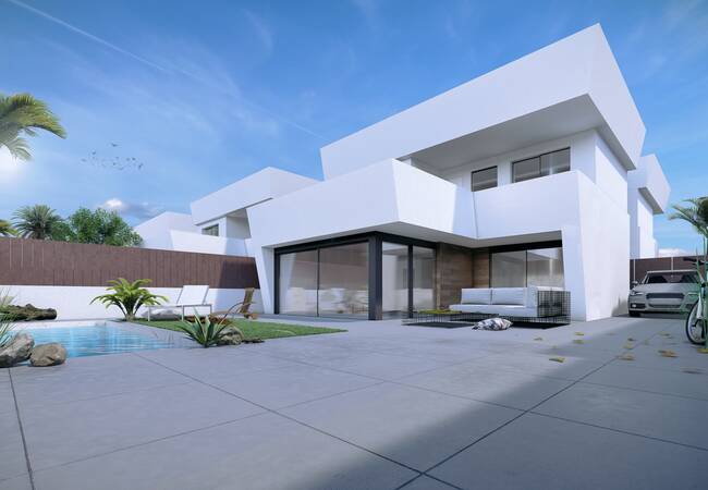 Modernly-designed Detached Villas in Roldán, Torre-pacheco