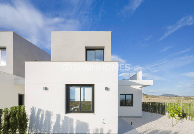Maisons De Ville Modernes Dans Un Vaste Espace Commun À Murcia 1