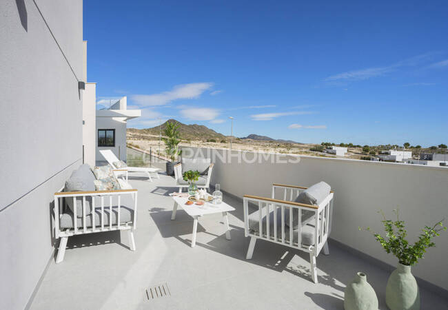 Adosados Con Amplias Zonas Comunes En Murcia 5