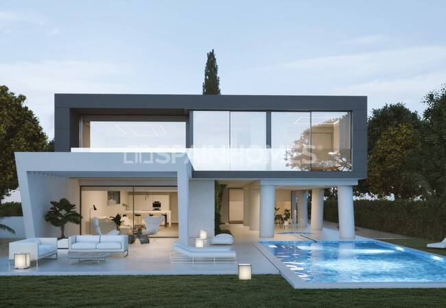 Amplias Villas Con Vista Al Campo De Golf En Murcia 4
