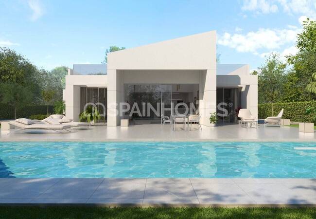 Amplias Villas Con Vista Al Campo De Golf En Murcia 16