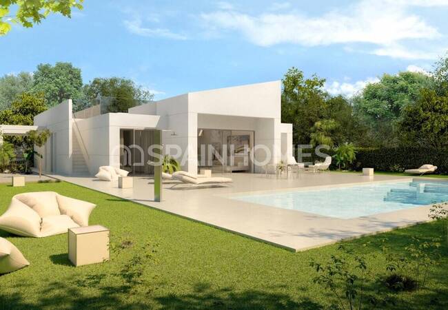 Amplias Villas Con Vista Al Campo De Golf En Murcia 17