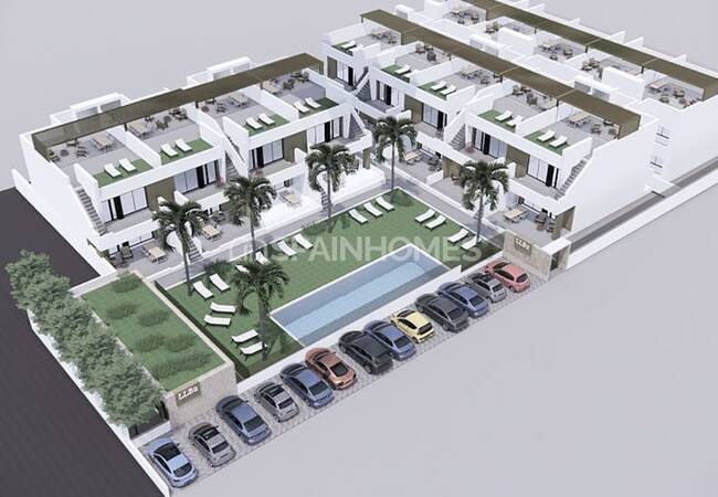 San Pedro Del Pinatar'da Çağdaş ve Şık Tasarımlı Daireler 3