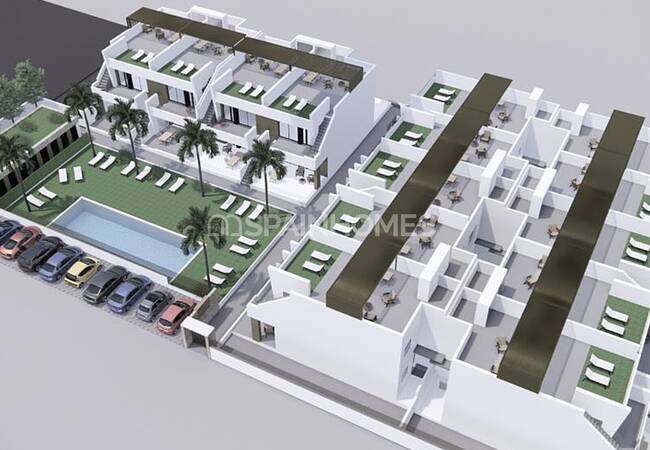 San Pedro Del Pinatar'da Çağdaş ve Şık Tasarımlı Daireler 5