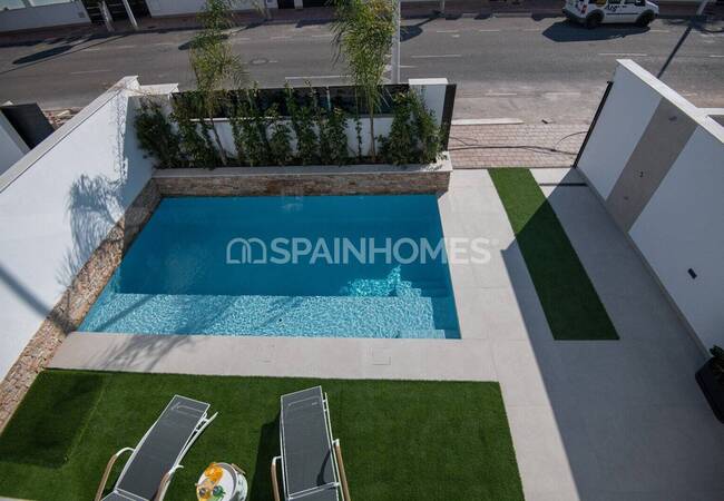 Villas Independientes Con Piscinas Privadas Y Solariums En San Javier 4