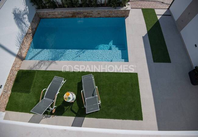 Villas Independientes Con Piscinas Privadas Y Solariums En San Javier 5