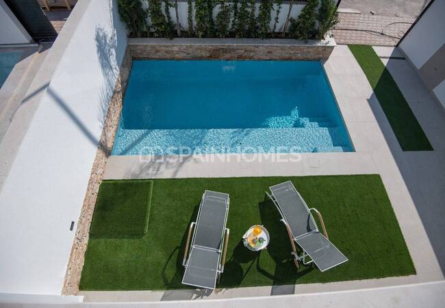Villas Independientes Con Piscinas Privadas Y Solariums En San Javier 6
