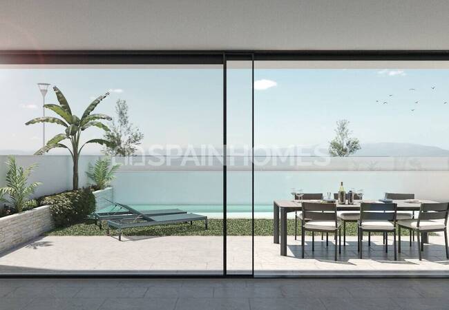 Villas Independientes Con Piscinas Privadas Y Solariums En San Javier 23