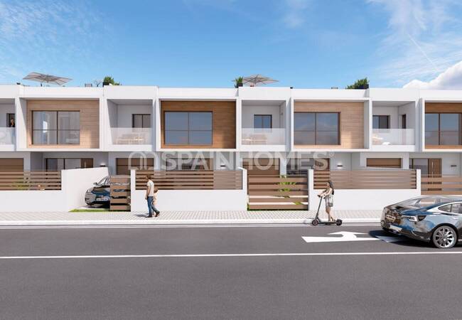 Cozy Houses with Private Pool and Terrace in Los Alcazares 4