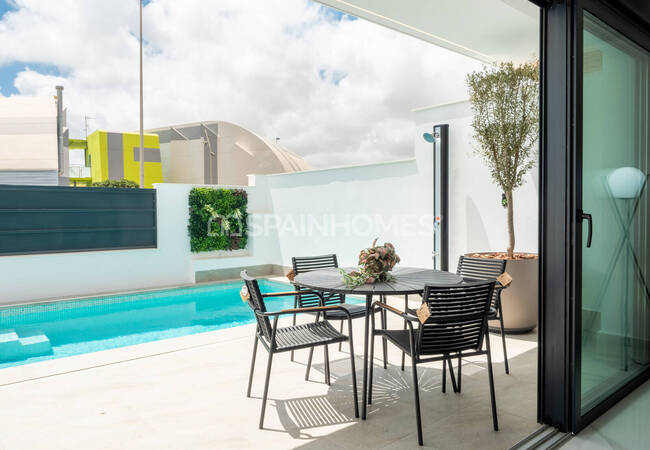Amplios Adosados Con Solarium En San Pedro 4