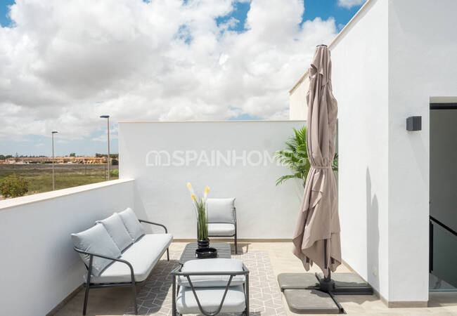 Amplios Adosados Con Solarium En San Pedro 13