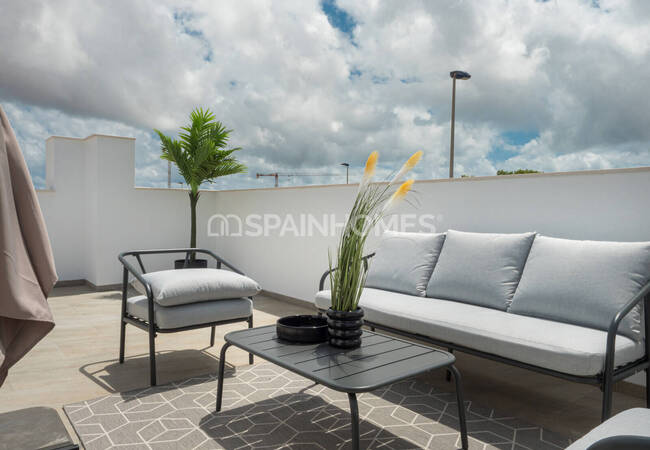 Amplios Adosados Con Solarium En San Pedro 14
