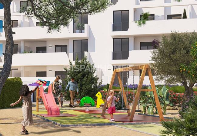 شقق جديدة سباحة مشترك للبيع في مورسيا كوستا كاليدا 8