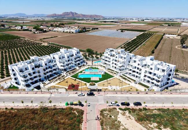Murcia Costa Calida'da Ortak Havuzlu Yeni Satılık Daireler