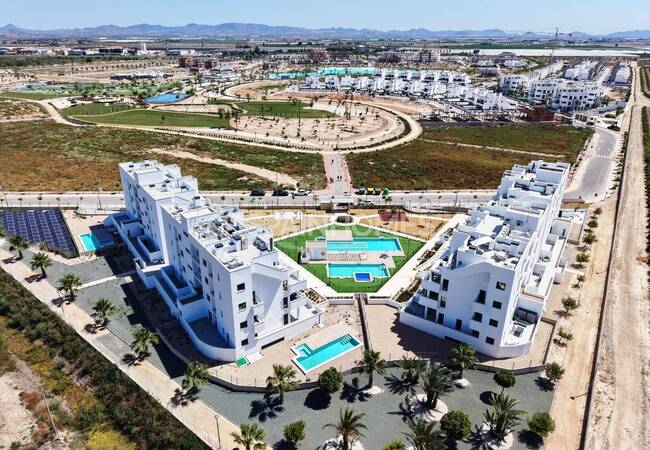 شقق جديدة سباحة مشترك للبيع في مورسيا كوستا كاليدا 1