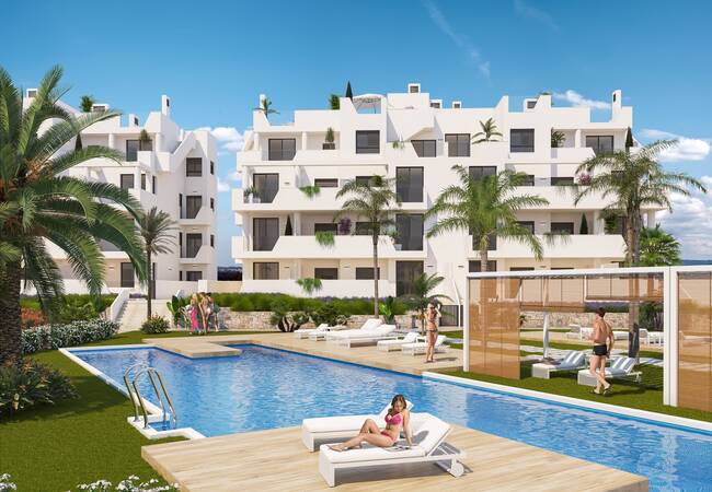 New-build Apartments with Communal Pool in Costa Calida